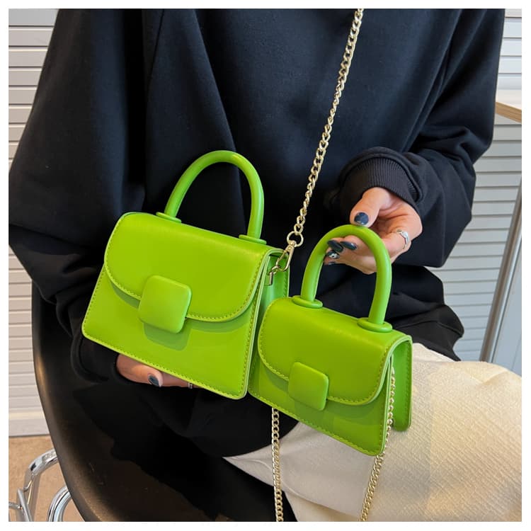 チェーン バッグ ミニハンドル ショルダー 極小財布