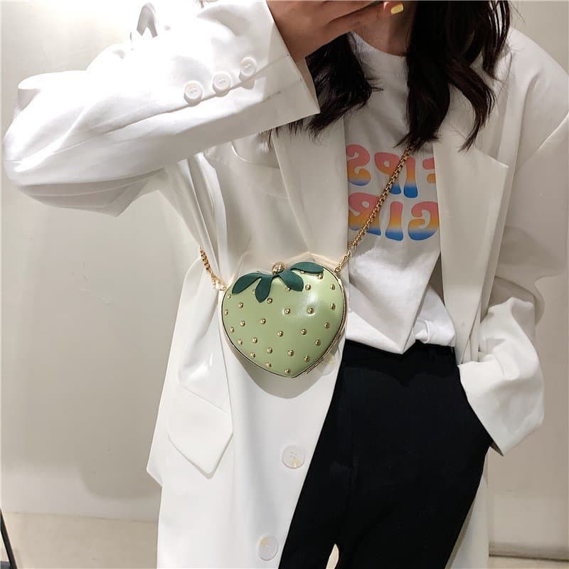 チェーン バッグ フルーツモチーフ ミニポシェット